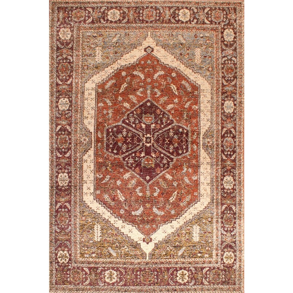 Orient rugs in 2529 Terracotta by URCO